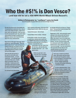 Don Vesco - Team Vesco
