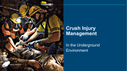 Crush Injury Management