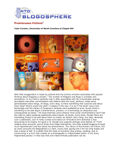 Promiscuous Fictions - Digital Conservancy