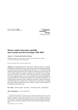 Human capital, innovation capability and economic growth in