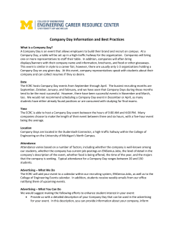 Company Day Information and Best Practices