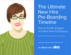 The Ultimate New Hire Pre-Boarding Timeline
