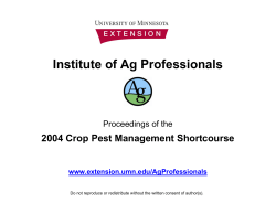 Herbicide Antagonism and herbicide