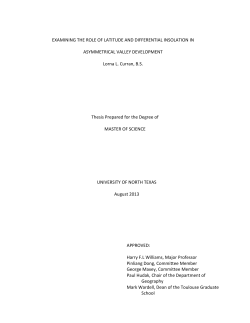 Examining the role of latitude and differential insolation