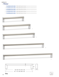 1. POI-R20004-128-PC-BSN Nickel satin&eacute; bross&eacute; et