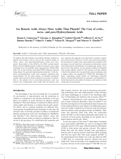 The Case of ortho-, meta-, and para
