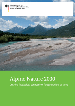 Alpine Nature 2030