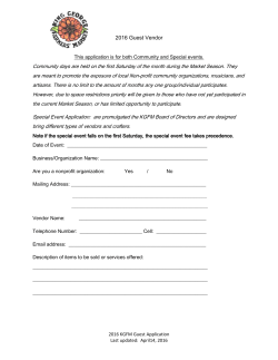 2016 KGFM Guest Event Application