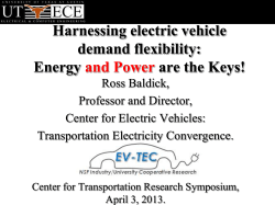 Harnessing electric vehicle demand flexibility: Energy and Power