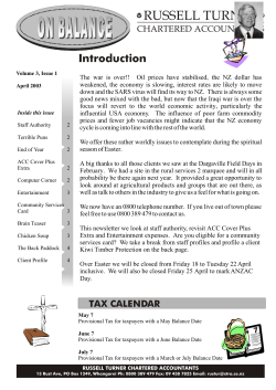 Mar03 A4 - Russell Turner Chartered Accountants