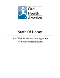 State of Decay: Are Older Americans Coming of Age