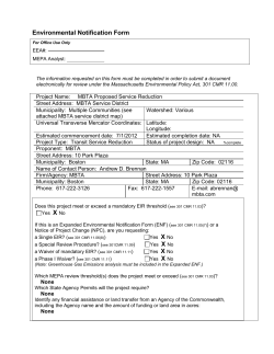 Environmental Notification Form
