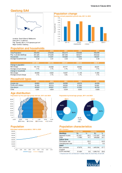 Geelong SA4 VIF 2016 One Page Profile Output