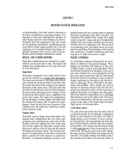 chapter 3 rotor system operation single and