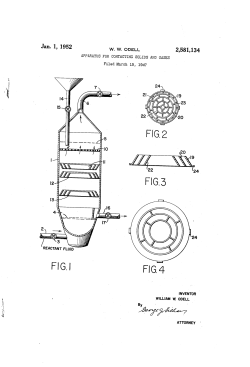 Apparatus for contacting solids and gases