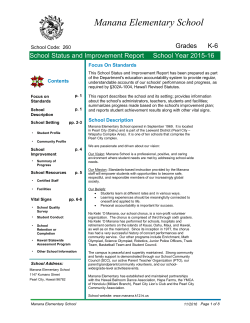 Manana - Accountability Resource Center Hawaii