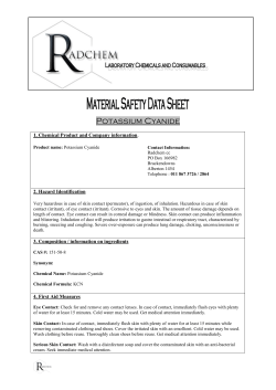 Potassium Cyanide