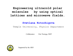 Engineering ultracold polar molecules by using optical lattices and