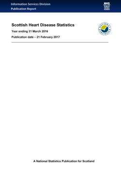 Heart Disease - ISD Scotland
