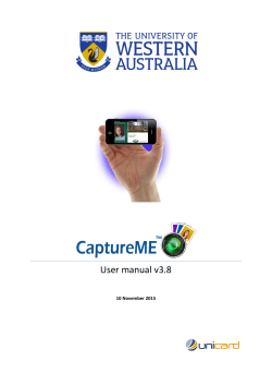 CaptureME User Manual