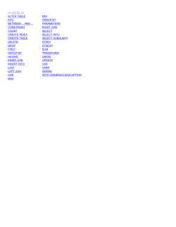 JetSQL