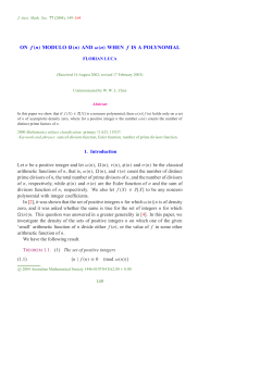 On f(n) modulo Omega(n) and omega(n) when f is a polynomial