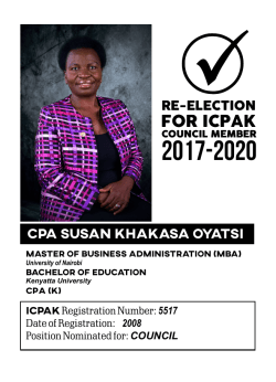 CPA Susan Khakasa