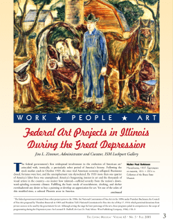 ART Federal Art Projects in Illinois During the