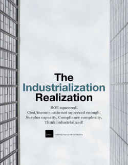 The Industrialization Realization