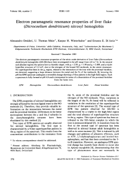 (Dicrocoelium dendriticum) nitrosyl hemoglobin