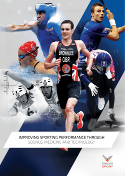 EIS Improving Sporting Performance Brochure