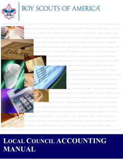 Local Council Accounting Manual