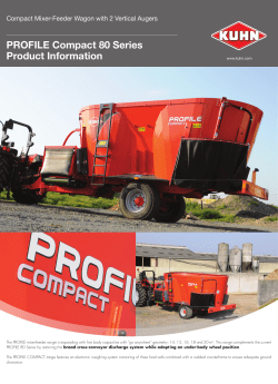 PROFILE Compact 80 Series Product Information