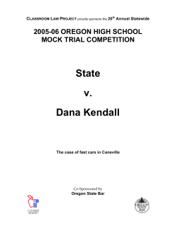 Part 1 - Classroom Law Project