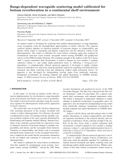 A. Galinde, N. Donabed, M. Andrews, S. Lee, N. C. Makris and P