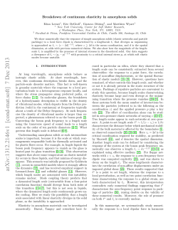 Breakdown of continuum elasticity in amorphous solids