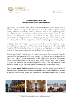 Baglioni Hotel Luna_VENICE