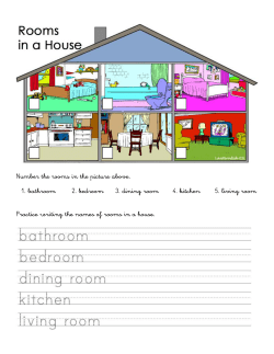 Number the rooms in the picture above. 1