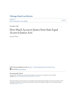 How Much Access to Justice from State Equal Access to Justice Acts