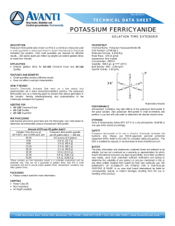 potassium ferricyanide