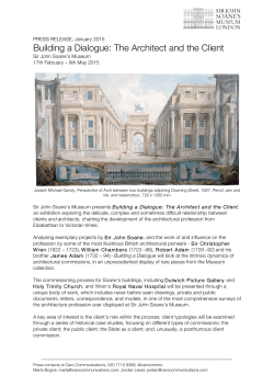 Building a Dialogue: The Architect and the Client