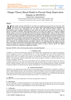 Danger Theory Based Model to Prevent Sleep Deprivation