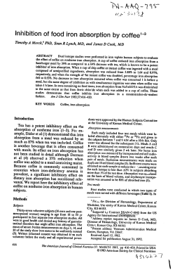 Inhibition of food iron absorption by coffee-3