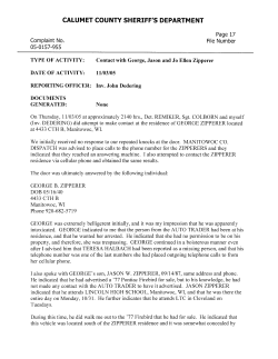 date of activity: 11/03/05 - Steven Avery Trial Transcripts and