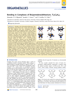 Bonding in Complexes of Bis(pentalene)dititanium, Ti2(C8H6)2
