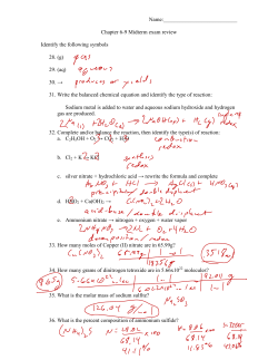 Chapter 6-9 Midterm exam review Identify the following symbols 28