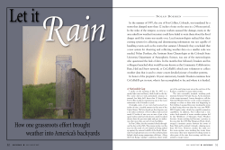 "Let it Rain"article