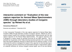 Interactive comment on “Evaluation of the new capture