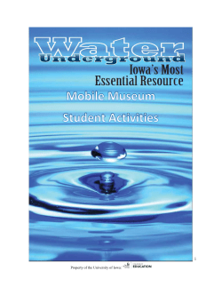 the entire Water Underground curriculum here