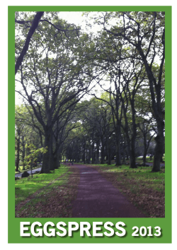 EGGSPRESS 2013 - Epsom Girls Grammar School